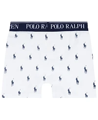 Polo Ralph Lauren Big Boys Cotton Stretch Boxer Briefs 3-Pack