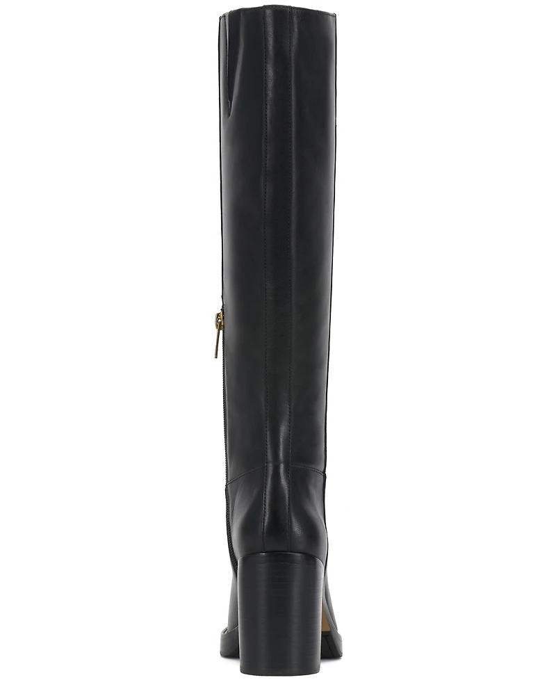 Vince Camuto Women's Gibi Wide-Calf Platform Knee-High Boots