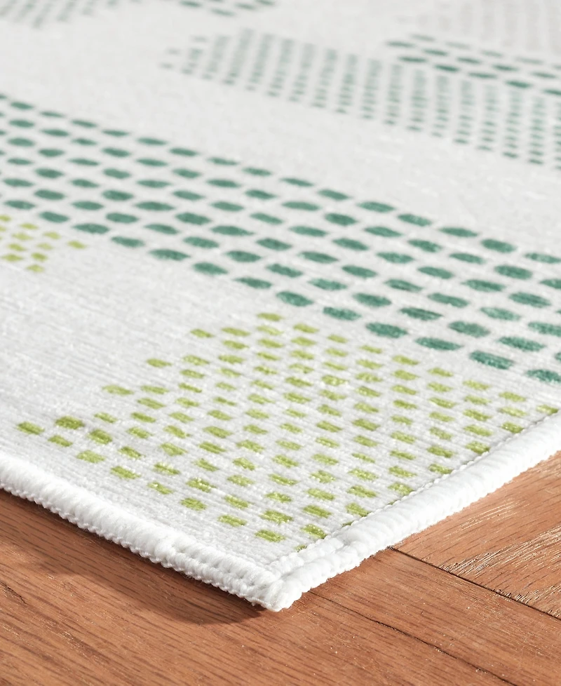 Dash and Albert Rugs by Annie Selke Tread Lightly Machine Washable DA2201 4'x6' Area Rug