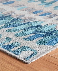 Dash and Albert Rugs by Annie Selke Paint Chip Machine Washable DA2047 8'x10' Area Rug
