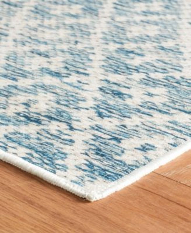 Dash Albert Rugs By Annie Selke Melange Diamond Machine Washable Da2045 Rug Collection