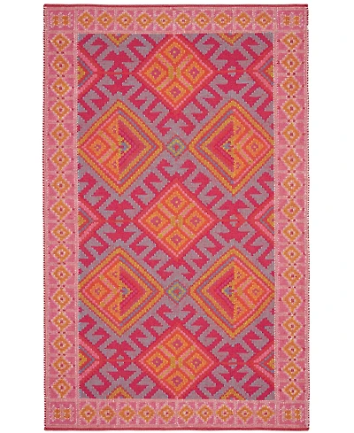 Dash and Albert Rugs by Annie Selke Valencia Kilim Indoor/Outdoor DA1948 5'x8' Area Rug