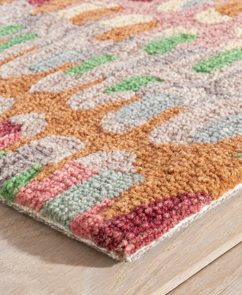 Dash and Albert Rugs by Annie Selke Paint Chip Wool DA1834 5'x8' Area Rug