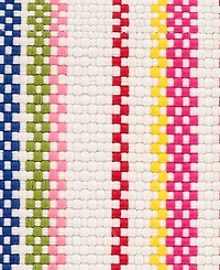 Dash and Albert Rugs by Annie Selke Summer Stripe Indoor/Outdoor DA1631 5'x8' Area Rug