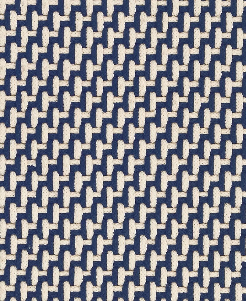 Dash and Albert Rugs by Annie Selke Two-Tone Rope Indoor/Outdoor RDB221 6'x9' Area Rug