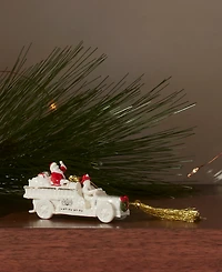 New For 2025! Lenox Mistletoe Park Fire Truck Ornament