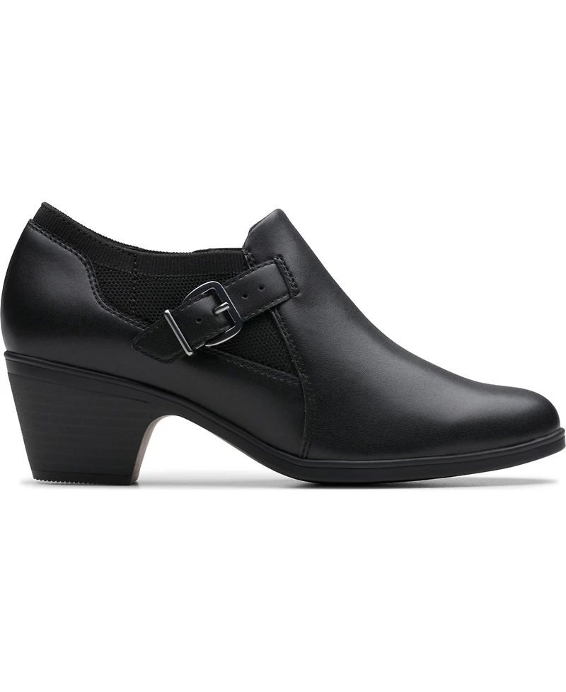 Clarks Women's Emily2 Darcey Round Toe Shooties