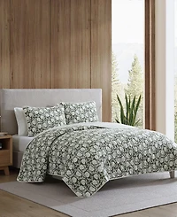 Eddie Bauer Garden Bloom Cotton Reversible -Pc. Quilt Set