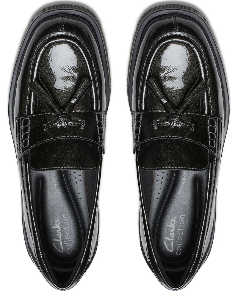 Clarks Women's Lauryl Tassel Slip-On Loafers