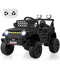 Gymax 12V Kids Ride on Truck Car Battery Powered Toddler Electric Vehicle w/ 3 Speeds