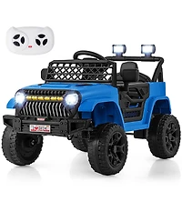 Gymax 12V Kids Ride on Truck Car Battery Powered Toddler Electric Vehicle w/ 3 Speeds