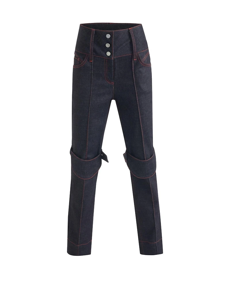 Jendue Women's Davidson Staight Leg Pants