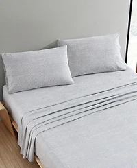 Marimekko Orkanen 200-Thread Count Cotton Percale 4-Pc. Sheet Set