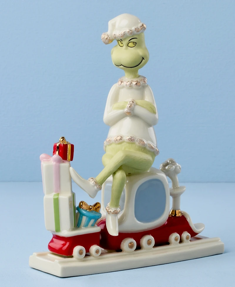 Lenox All Aboard with Mr. Grinch Figurine
