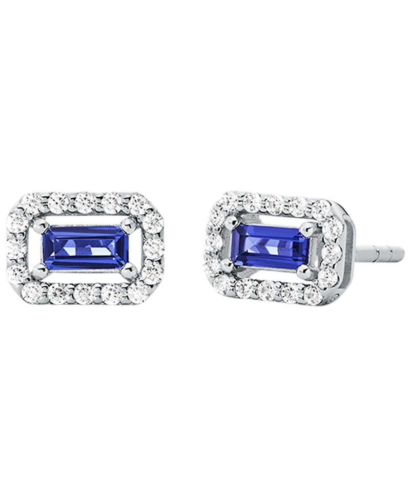 Michael Kors Cubic Zirconia Cut Stud Earrings