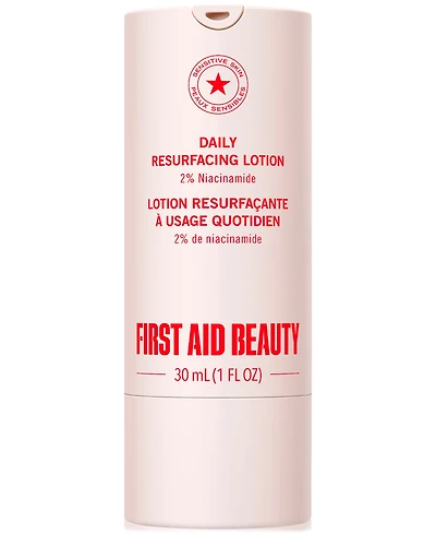 First Aid Beauty Daily Resurfacing Lotion With 2% Niacinamide, 1 oz.