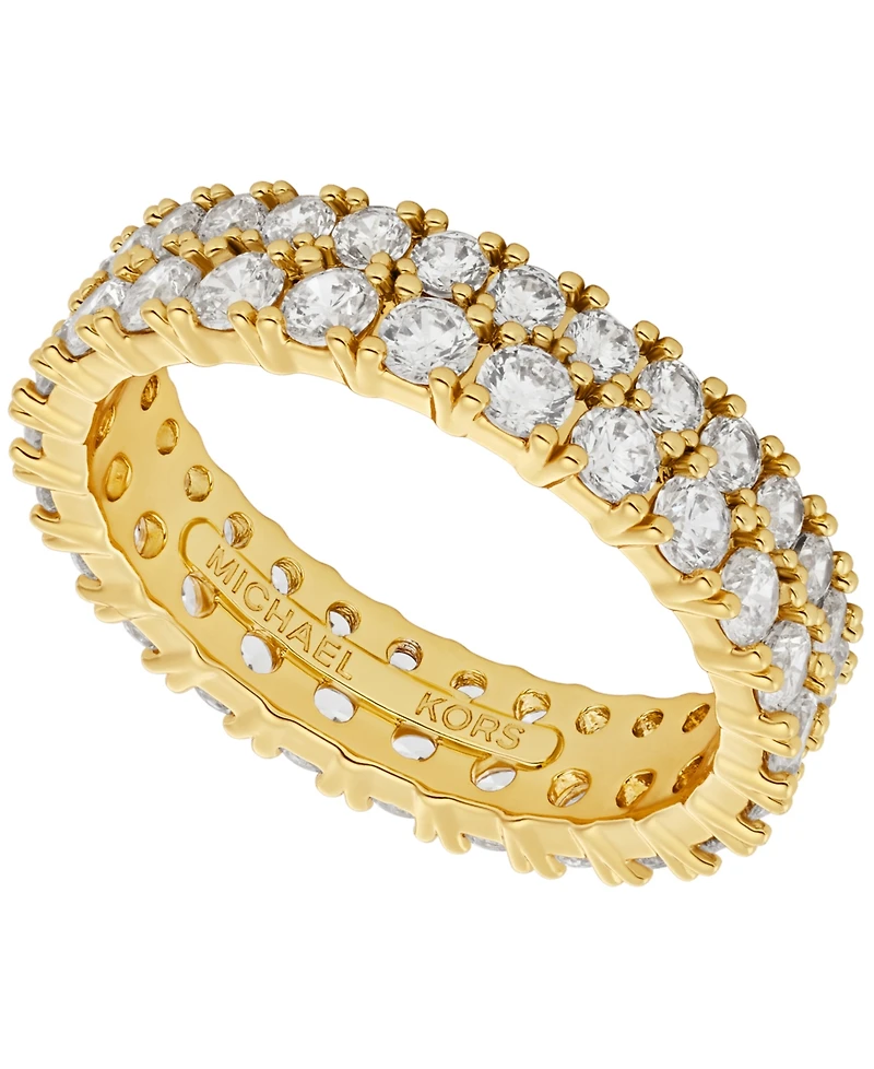 Michael Kors Cubic Zirconia Tennis Sized Ring
