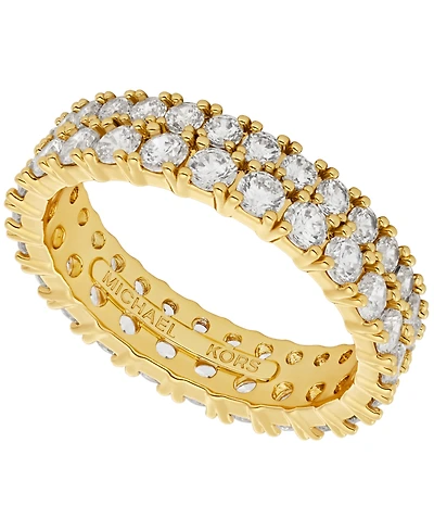 Michael Kors Cubic Zirconia Tennis Sized Ring