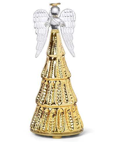 Lenox Radiant Light Lit Glass Angel Figurine