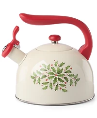 Lenox Holiday Metal Tea Kettle