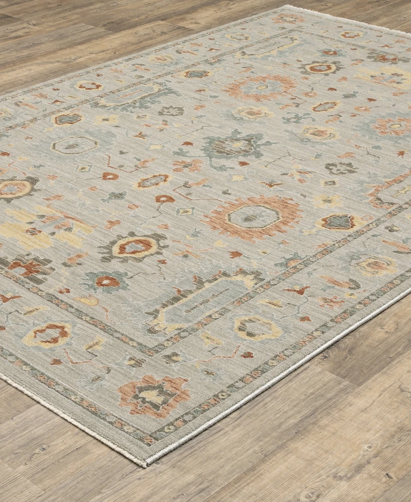 Oriental Weavers Keaton KEA03 2'3"x7'6" Runner Area Rug