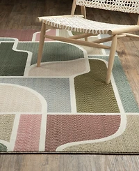 Oriental Weavers Tisdell TIS02 2'3"x7'6" Runner Area Rug