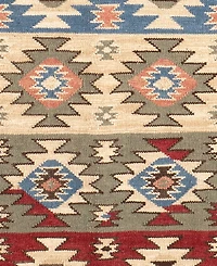 Dash and Albert Rugs by Annie Selke Balsam Kilim DA2203 8'x10' Area Rug