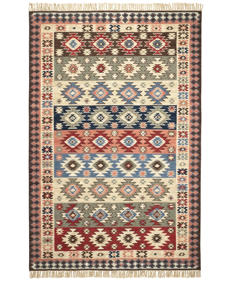 Dash and Albert Rugs by Annie Selke Balsam Kilim DA2203 3'x5' Area Rug