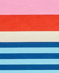 Dash and Albert Rugs by Annie Selke Beach Stripe Machine Washable DA2163 2'x3' Area Rug
