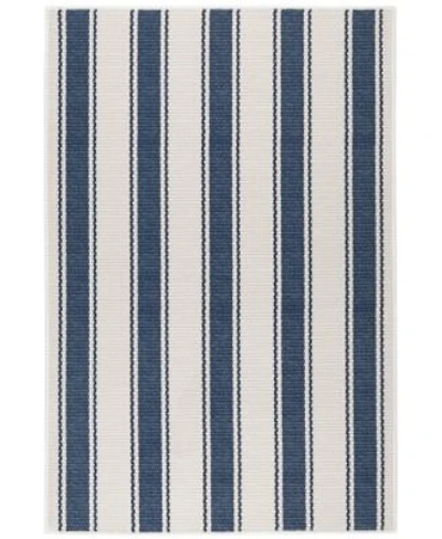Dash Albert Rugs By Annie Selke Blue Awning Machine Washable Da2033 Rug Collection