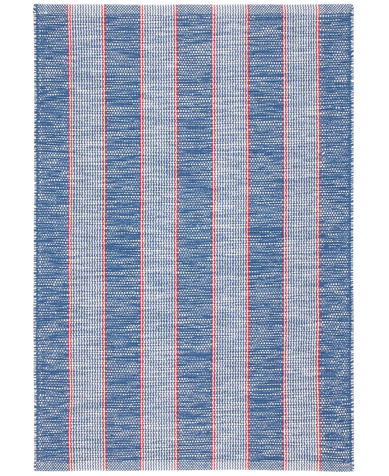 Dash and Albert Rugs by Annie Selke Hillsgrove Stripe DA1958 2'6''x8' Runner Area Rug