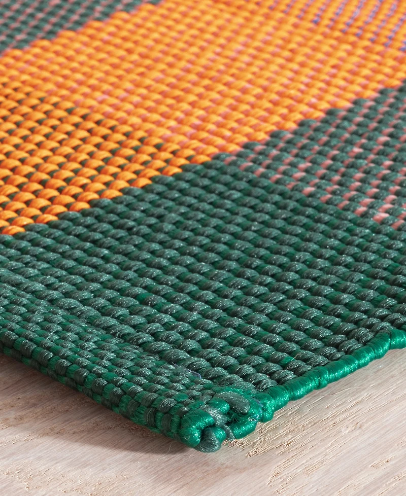 Dash and Albert Rugs by Annie Selke Happy Plaid Indoor/Outdoor DA1798 5'x8' Area Rug