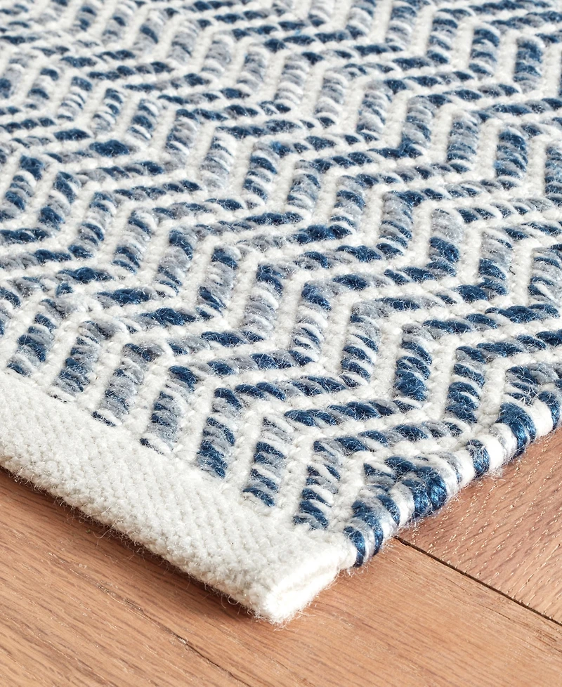 Dash and Albert Rugs by Annie Selke Coastal Indoor/Outdoor DA1336 2'6''x8' Runner Area Rug
