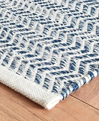 Dash and Albert Rugs by Annie Selke Coastal Indoor/Outdoor DA1336 2'6''x8' Runner Area Rug