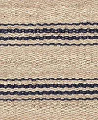 Dash and Albert Rugs by Annie Selke Jute Ticking RDA321 6'x9' Area Rug