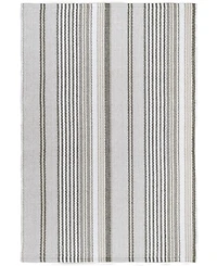Dash and Albert Rugs by Annie Selke Gradation Ticking Indoor/Outdoor DA169 9'x12' Area Rug