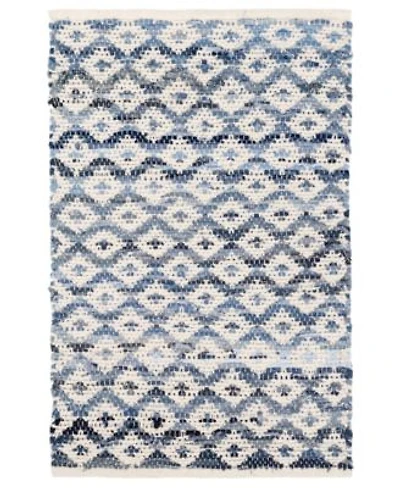 Dash Albert Rugs By Annie Selke Denim Rag Diamond Da789 Rug Collection
