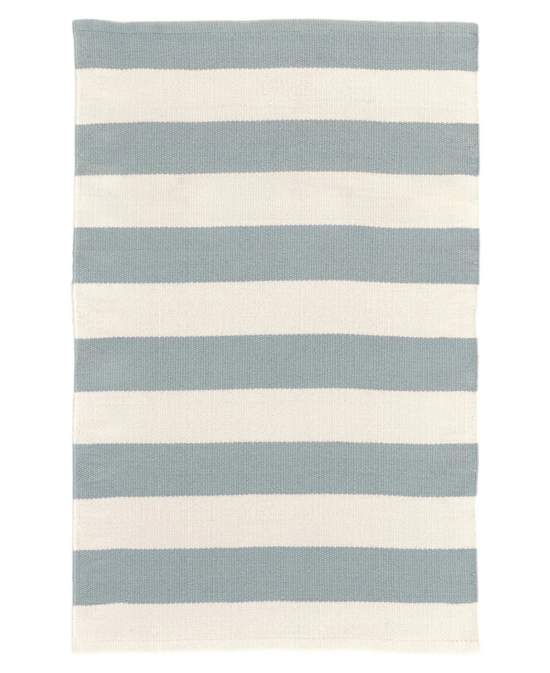 Dash and Albert Rugs by Annie Selke Catamaran Stripe Indoor/Outdoor RDB197 5'x8' Area Rug