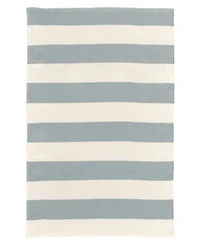 Dash and Albert Rugs by Annie Selke Catamaran Stripe Indoor/Outdoor RDB197 5'x8' Area Rug