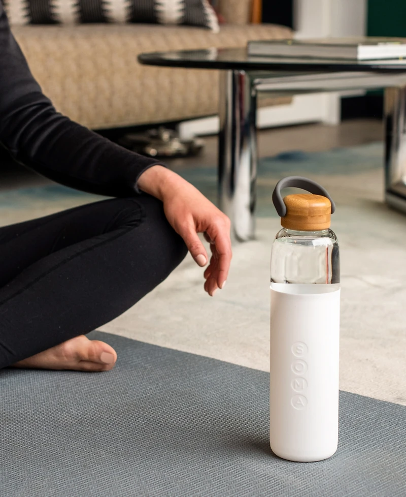 Full Circle Soma 25 oz. Glass Water Bottle