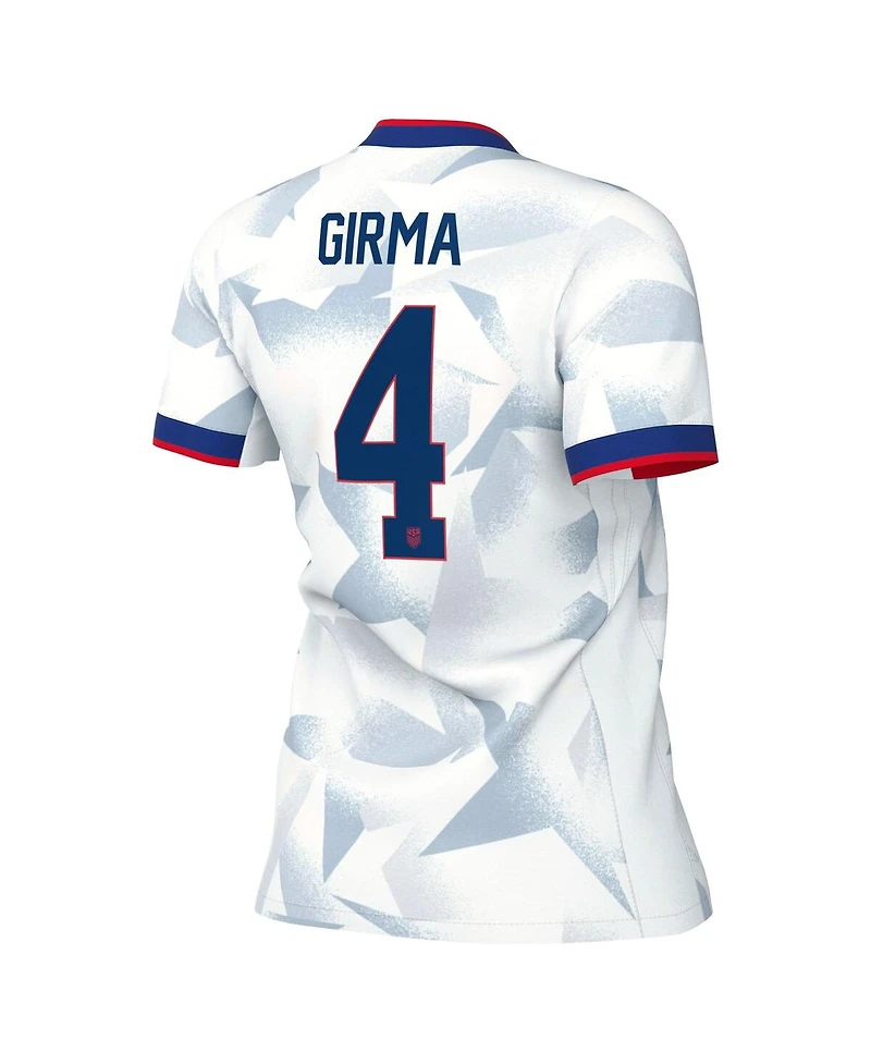 Nike Women's Naomi Girma White Uswnt 2025 Home Replica Player Jersey