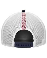 Nike Men's and Women's Navy Usmnt Rise Printed Trucker Adjustable Hat