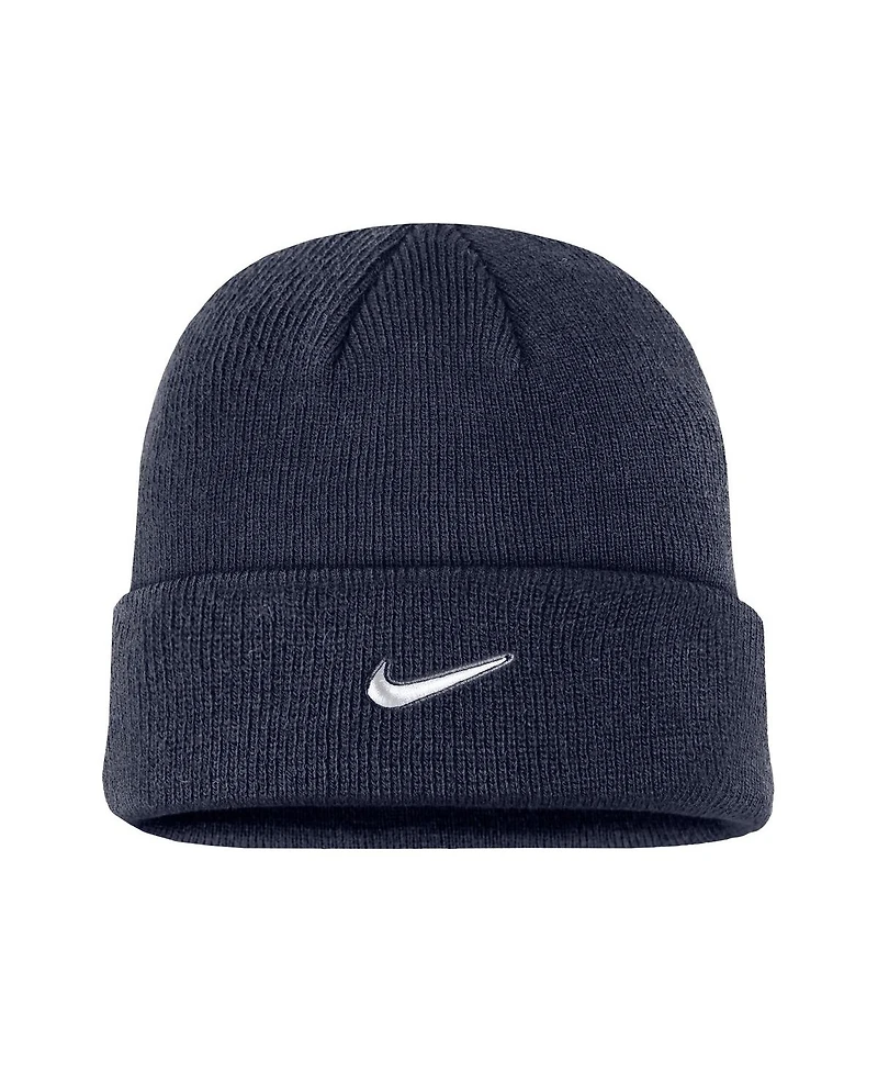 Nike Men's and Women's Navy Paris Saint-Germain Terra Cuffed Knit Hat