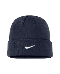 Nike Men's and Women's Navy Paris Saint-Germain Terra Cuffed Knit Hat