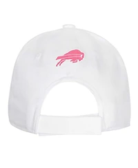 Outerstuff Big Girls Buffalo Bills All White Structured Adjustable Hat