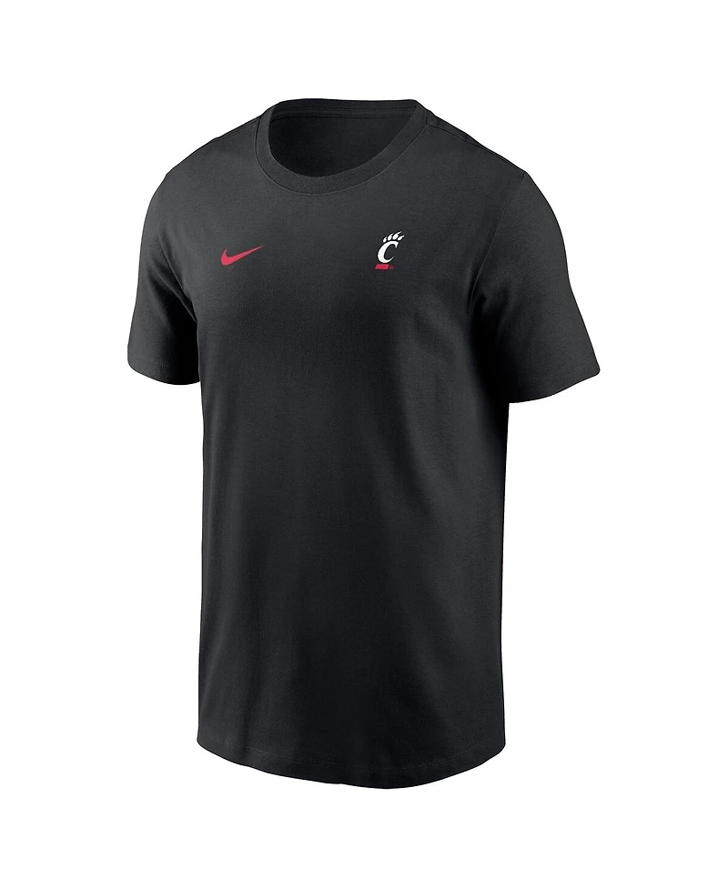 Nike Men's Black Cincinnati Bearcats 2025 Sideline Legend Performance T-Shirt