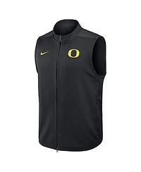 Nike Men's Black Oregon Ducks Primetime Victory Performance Full-Zip Vest