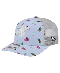 New Era Men's Light Blue Miami Dolphins Adventure Surfboard 9SEVENTY Adjustable Hat