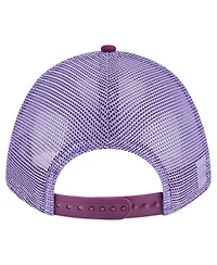 New Era Big Boys and Girls Purple Scooby-Doo Tonal 9FORTY Adjustable Trucker Hat