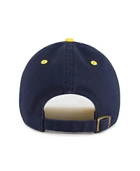 '47 Brand Big Boys and Girls White Michigan Wolverines Scooter Clean Up Adjustable Hat